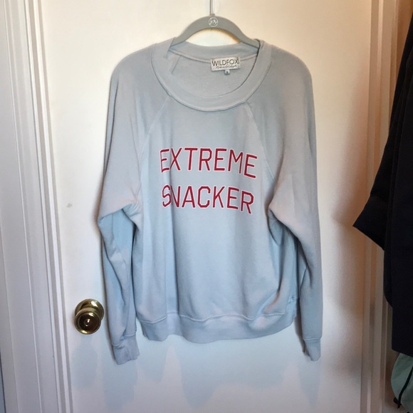 Wildfox Extreme Snacker Sweatshirt NEW - Picture 3 of 4